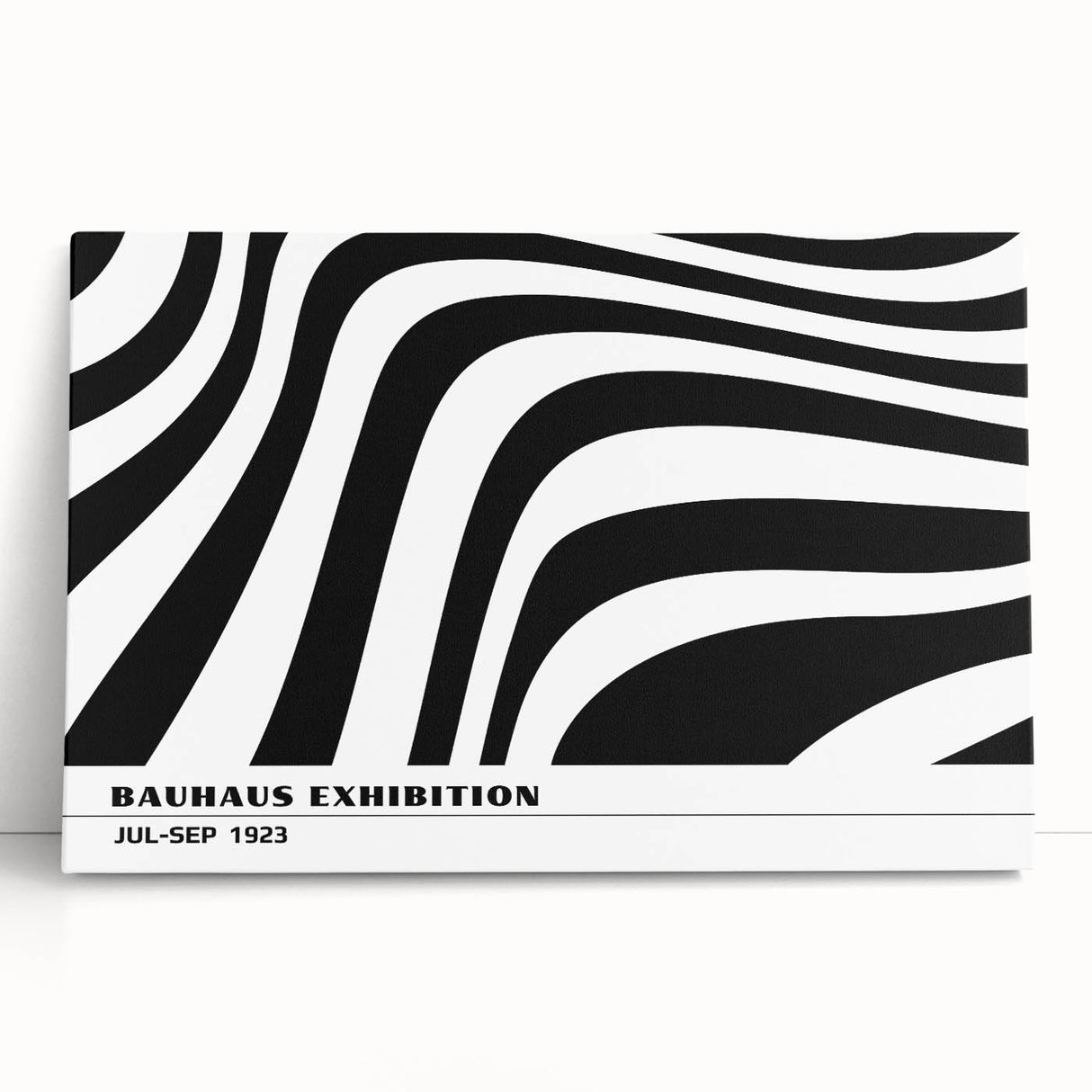 Bohemian Wall Art | Black & White Eclectic Boho Decor Canvas Print