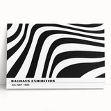 Bohemian Wall Art | Black & White Eclectic Boho Decor Canvas Print