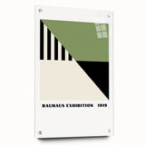 Bohemian Wall Art | Bauhaus Exhibition 1919 Triangle Print | Boho Decor