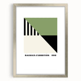 Bohemian Wall Art | Bauhaus Exhibition 1919 Triangle Print | Boho Decor