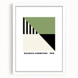 Bohemian Wall Art | Bauhaus Exhibition 1919 Triangle Print | Boho Decor