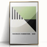 Bohemian Wall Art | Bauhaus Exhibition 1919 Triangle Print | Boho Decor
