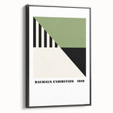 Bohemian Wall Art | Bauhaus Exhibition 1919 Triangle Print | Boho Decor