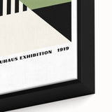 Bohemian Wall Art | Bauhaus Exhibition 1919 Triangle Print | Boho Decor