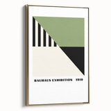 Bohemian Wall Art | Bauhaus Exhibition 1919 Triangle Print | Boho Decor