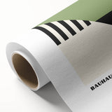 Bohemian Wall Art | Bauhaus Exhibition 1919 Triangle Print | Boho Decor