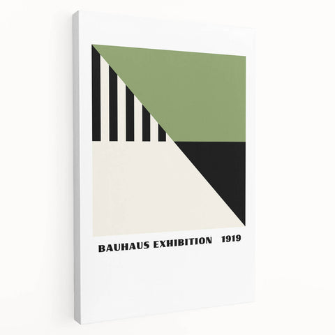 Bohemian Wall Art | Bauhaus Exhibition 1919 Triangle Print | Boho Decor