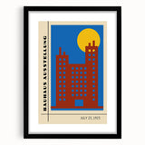 Bohemian Wall Art | Bauhaus Exhibition July 1923 Cityscape Print