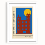 Bohemian Wall Art | Bauhaus Exhibition July 1923 Cityscape Print