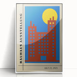 Bohemian Wall Art | Bauhaus Exhibition July 1923 Cityscape Print