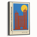 Bohemian Wall Art | Bauhaus Exhibition July 1923 Cityscape Print