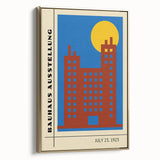 Bohemian Wall Art | Bauhaus Exhibition July 1923 Cityscape Print