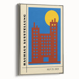 Bohemian Wall Art | Bauhaus Exhibition July 1923 Cityscape Print