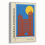 Bohemian Wall Art | Bauhaus Exhibition July 1923 Cityscape Print