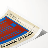 Bohemian Wall Art | Bauhaus Exhibition July 1923 Cityscape Print