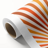 Bohemian Wall Art | Retro Sunburst Design | Boho Decor Canvas Print