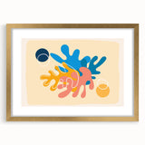 Bohemian Wall Art | Vibrant Abstract Boho Decor Canvas | Eclectic Art Print