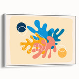 Bohemian Wall Art | Vibrant Abstract Boho Decor Canvas | Eclectic Art Print