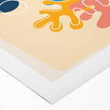 Bohemian Wall Art | Vibrant Abstract Boho Decor Canvas | Eclectic Art Print