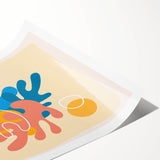 Bohemian Wall Art | Vibrant Abstract Boho Decor Canvas | Eclectic Art Print