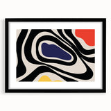 Bohemian Wall Art | Colorful Abstract Boho Decor Canvas | Eclectic Art Print