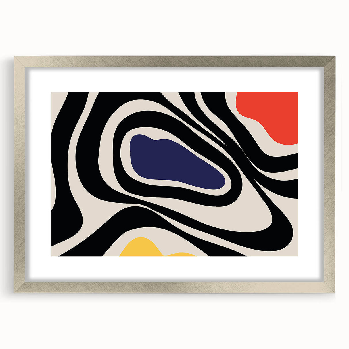 Bohemian Wall Art | Colorful Abstract Boho Decor Canvas | Eclectic Art Print