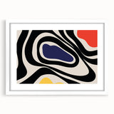 Bohemian Wall Art | Colorful Abstract Boho Decor Canvas | Eclectic Art Print