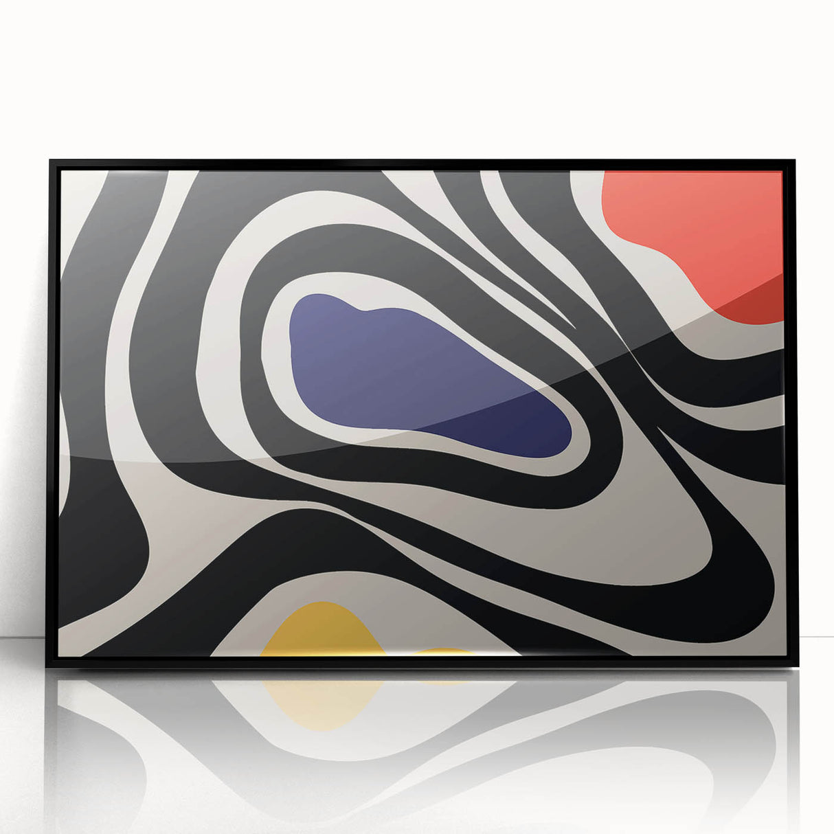 Bohemian Wall Art | Colorful Abstract Boho Decor Canvas | Eclectic Art Print