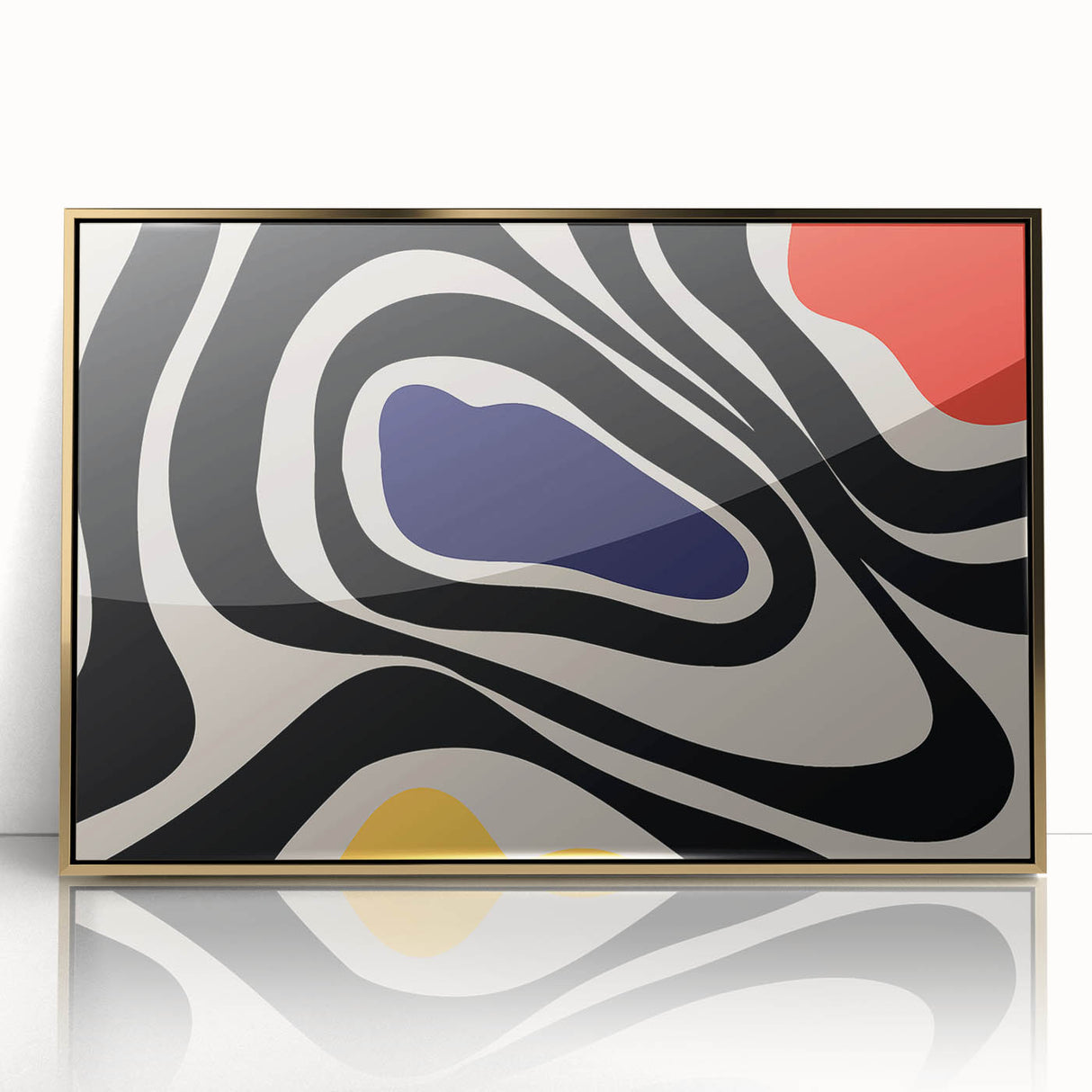 Bohemian Wall Art | Colorful Abstract Boho Decor Canvas | Eclectic Art Print