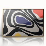 Bohemian Wall Art | Colorful Abstract Boho Decor Canvas | Eclectic Art Print