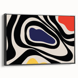 Bohemian Wall Art | Colorful Abstract Boho Decor Canvas | Eclectic Art Print