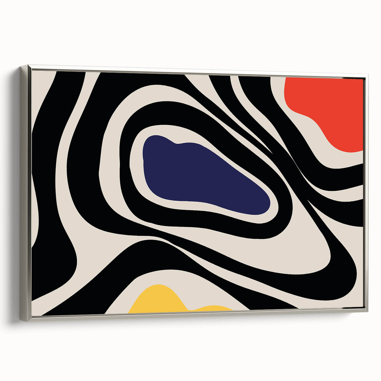 Bohemian Wall Art | Colorful Abstract Boho Decor Canvas | Eclectic Art Print