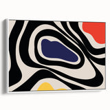 Bohemian Wall Art | Colorful Abstract Boho Decor Canvas | Eclectic Art Print