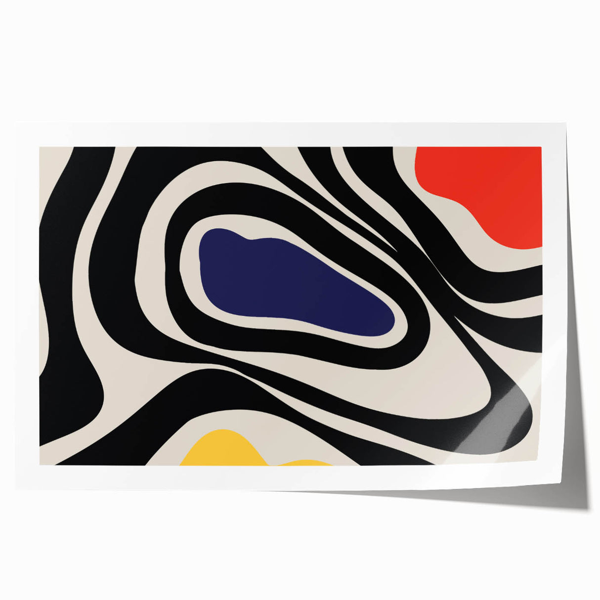 Bohemian Wall Art | Colorful Abstract Boho Decor Canvas | Eclectic Art Print