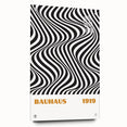 Bohemian Wall Art | Bauhaus 1919 Black and White Optical Boho Print