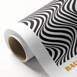 Bohemian Wall Art | Bauhaus 1919 Black and White Optical Boho Print