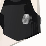 Eclectic Boho Decor Canvas - Modern Black and Beige Bohemian Wall Art