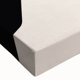 Eclectic Boho Decor Canvas - Modern Black and Beige Bohemian Wall Art