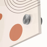 Bohemian Wall Art - Modern Geometric Boho Decor with Earthy Tones