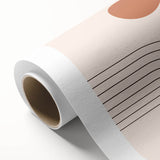 Bohemian Wall Art - Modern Geometric Boho Decor with Earthy Tones