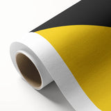 Boho Chic Wall Hanging - Bold Abstract Bohemian Art in Red and Yellow