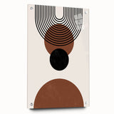 Bohemian Wall Art | Minimalist Geometric Circles Print | Boho Decor