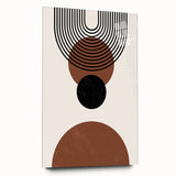 Bohemian Wall Art | Minimalist Geometric Circles Print | Boho Decor