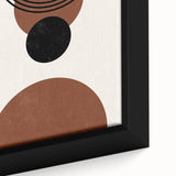 Bohemian Wall Art | Minimalist Geometric Circles Print | Boho Decor