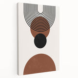 Bohemian Wall Art | Minimalist Geometric Circles Print | Boho Decor