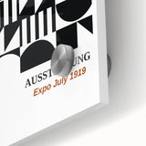 Bohemian Wall Art | Bauhaus Ausstellung 1919 Geometric Boho Print