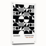 Bohemian Wall Art | Bauhaus Ausstellung 1919 Geometric Boho Print
