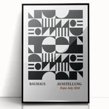Bohemian Wall Art | Bauhaus Ausstellung 1919 Geometric Boho Print