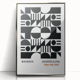 Bohemian Wall Art | Bauhaus Ausstellung 1919 Geometric Boho Print