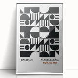 Bohemian Wall Art | Bauhaus Ausstellung 1919 Geometric Boho Print